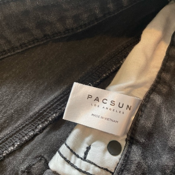PacSun Black Skinny Jeans Modern Fit - Picture 4 of 6